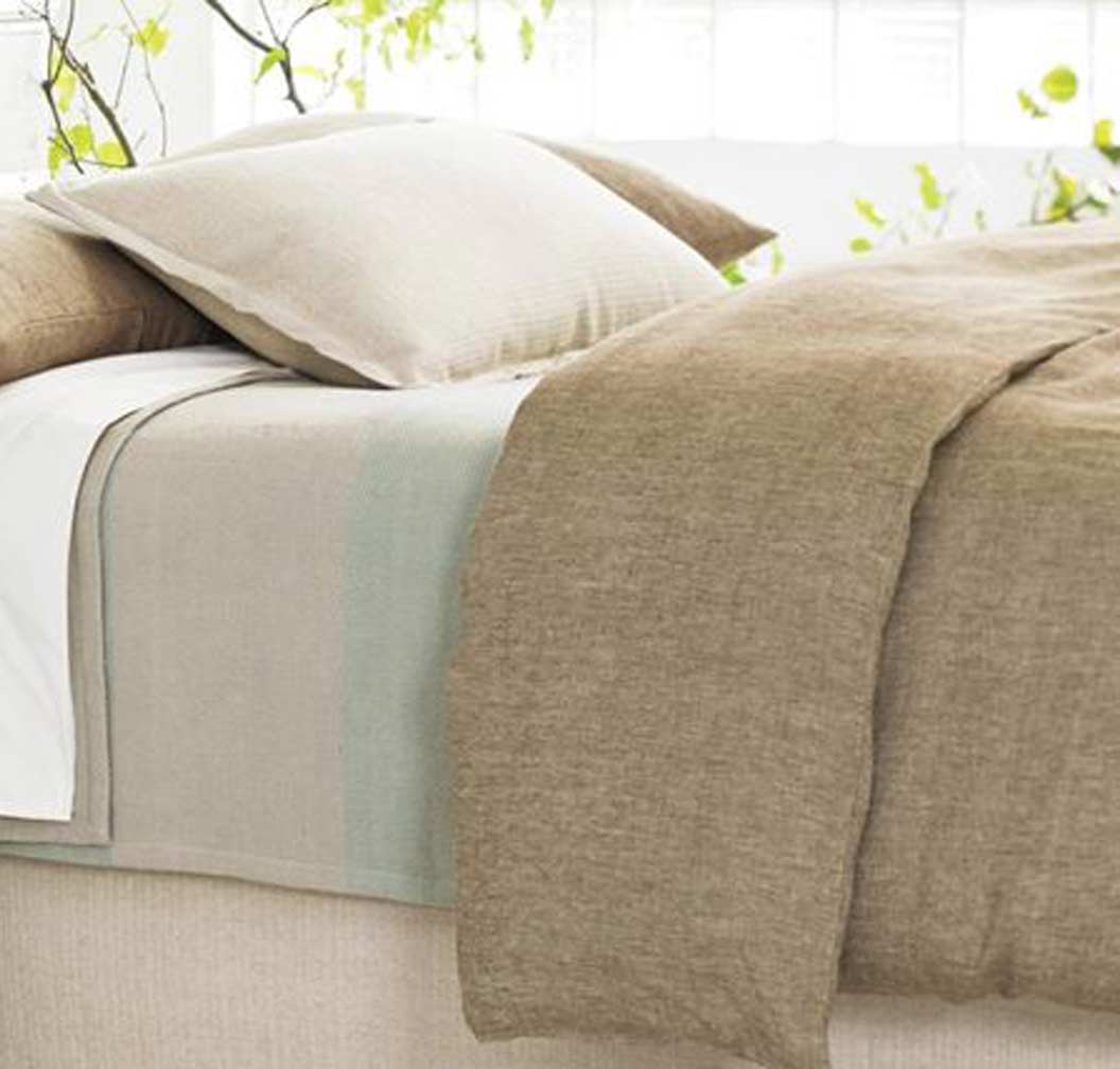 Rustic Linen Duvet Set